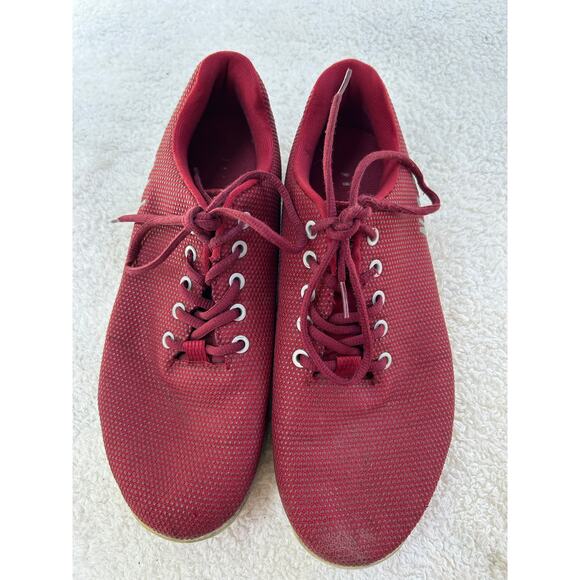 NOBULL SUPERFABRIC TRAINING CROSSFIT GYM SHOES WOMEN'S 11.5 FIRE RED & HEATHER - Picture 2 of 7